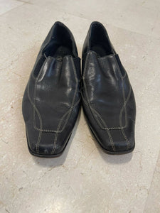 Black Leather Shoes | Men Shoes | Size 8 | Preloved