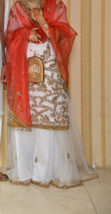 Beautiful White Suit | Women Bridals | Small | Worn Once