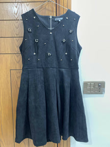 Black Midi dress (Size: S ) | Women Kurta | Worn Once