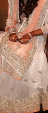 Bridal Lehnga | Festive Peach Suit | Women Bridals | Medium | Worn Once