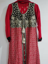 Red Frock Fancy Suit | Women Frocks & Maxis | Small | Worn Once