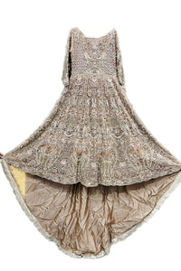 Bridal valima tail maxi with duppata pouch | Women Bridals | Worn Once