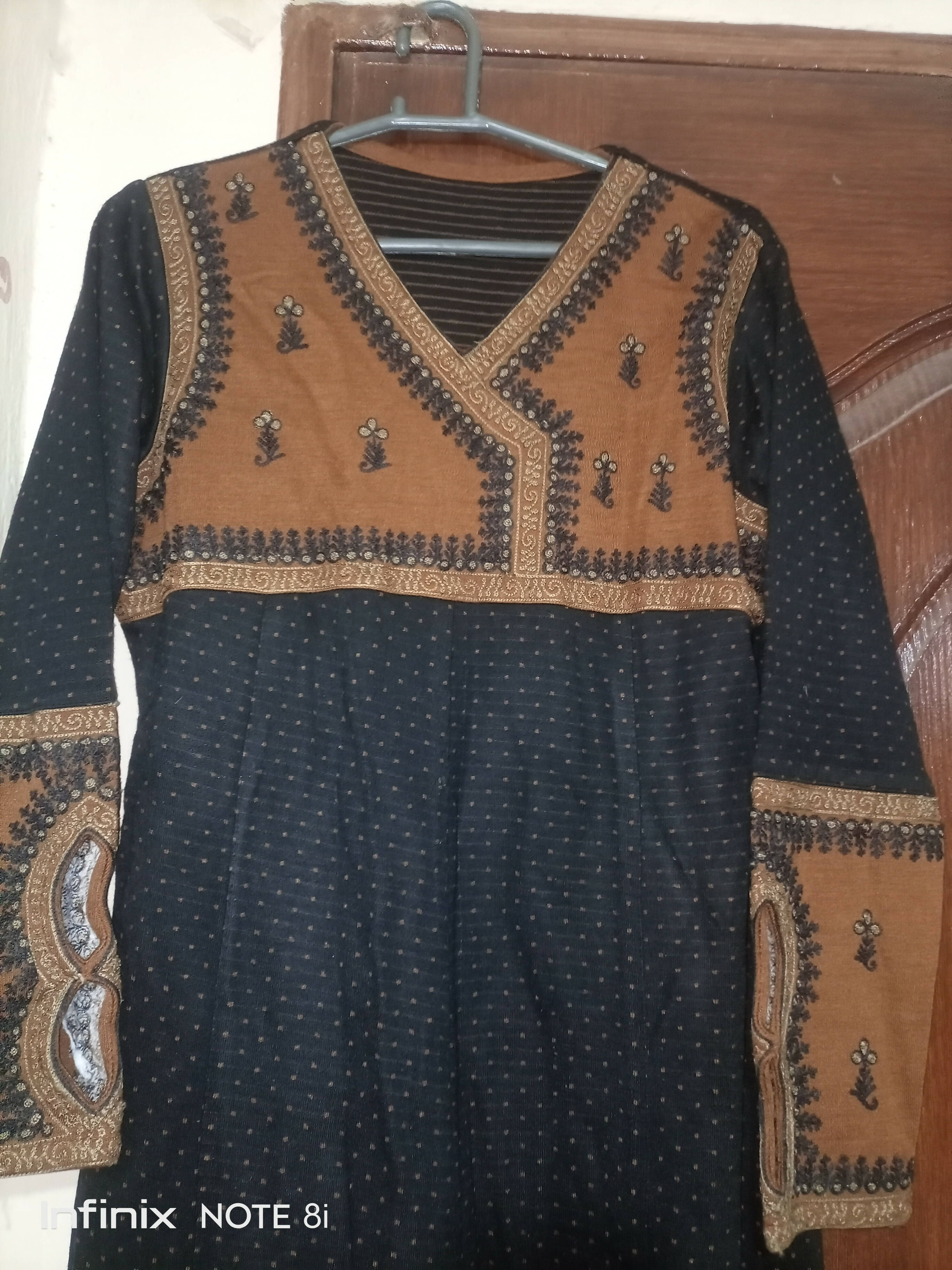 Two piece winter Suit | Women Locally Made Kurta | Large | Worn Once