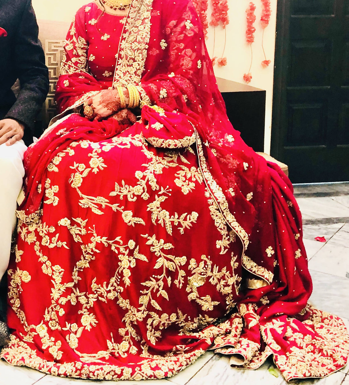 Regal Red Bridal Lehnga | Women Bridals | Medium | Worn Once