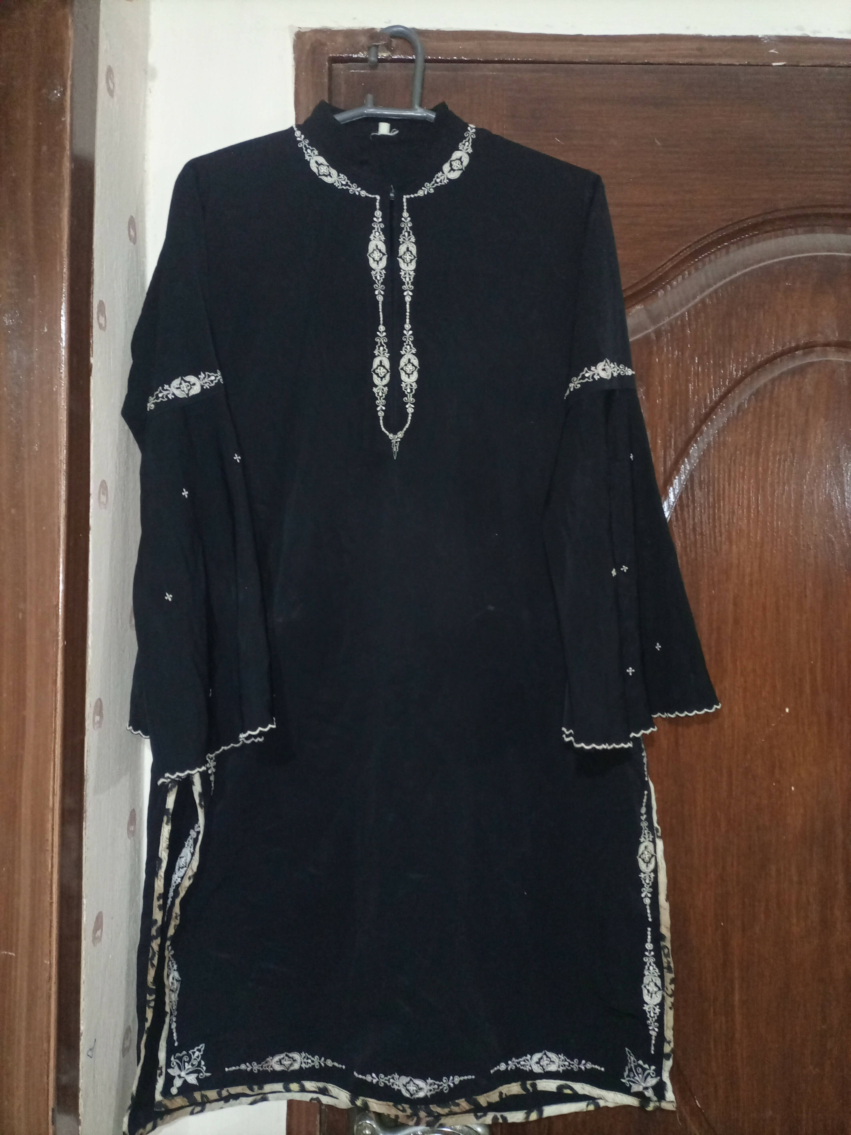 Embroidered Black Suit | Women Locally Made Formals | Medium | Worn Once