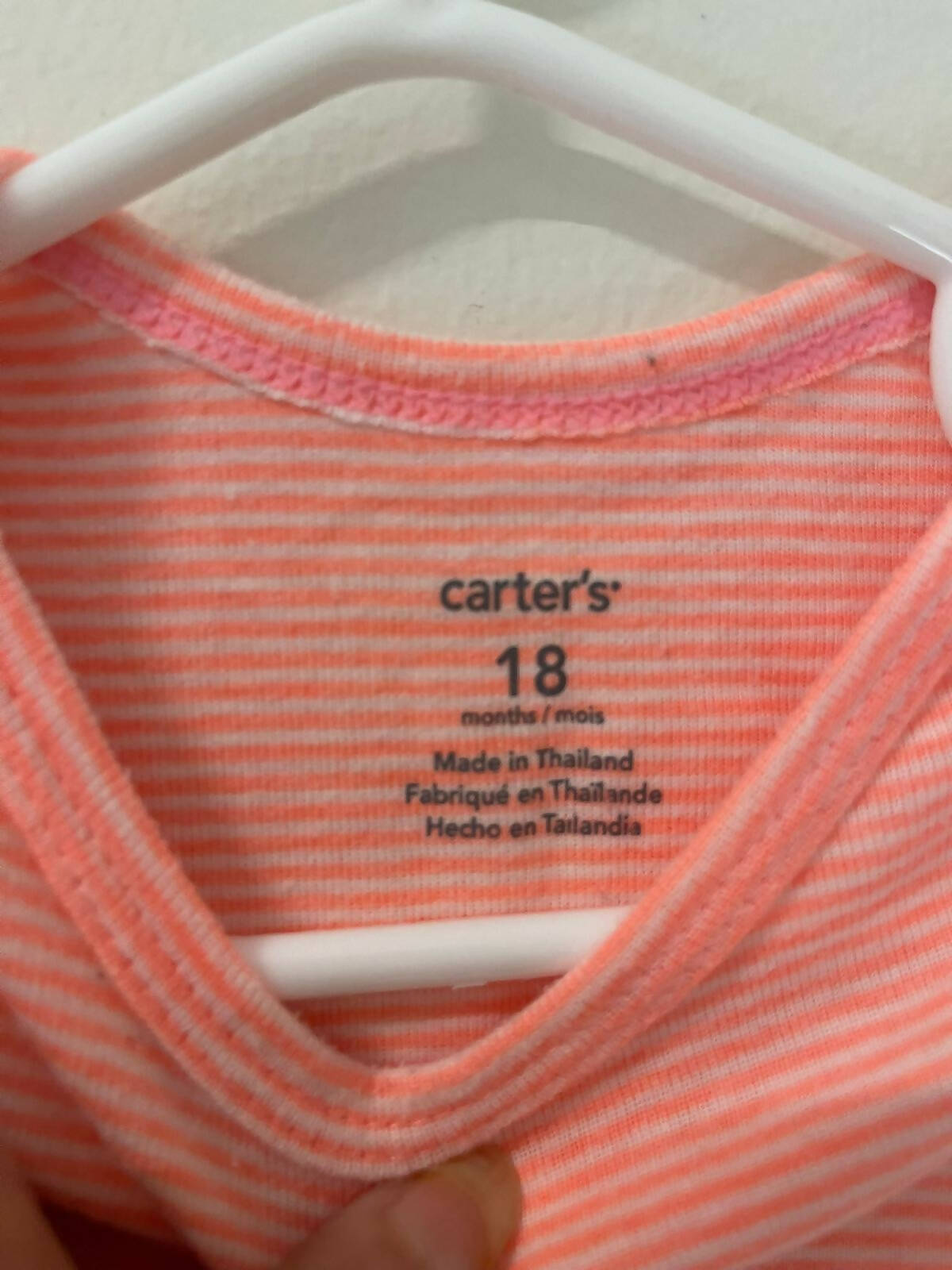 Carters OshKosh | Orange Bodysuit | Baby Bodysuits & Onesies | Size 18 months | Preloved