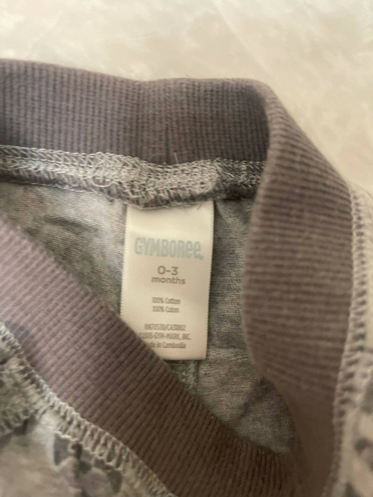 Gymboree | Grey Pants (0-3 months) | Baby Bottoms | Preloved