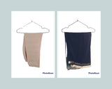 Blue 3 Pcs Stitched Suit | Women Locally Made Formals | Medium | Preloved