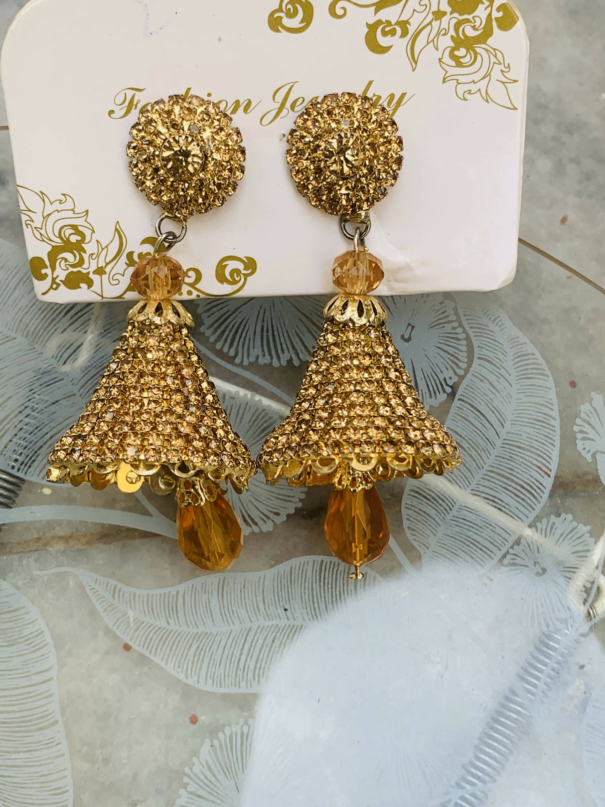Golden Jhumkas | Women Jewelry | New