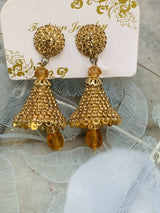 Golden Jhumkas | Women Jewelry | New