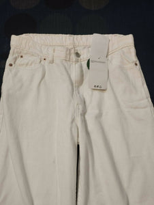 White Wide leg pant (Size: M ) | Women Bottom & Pants | New