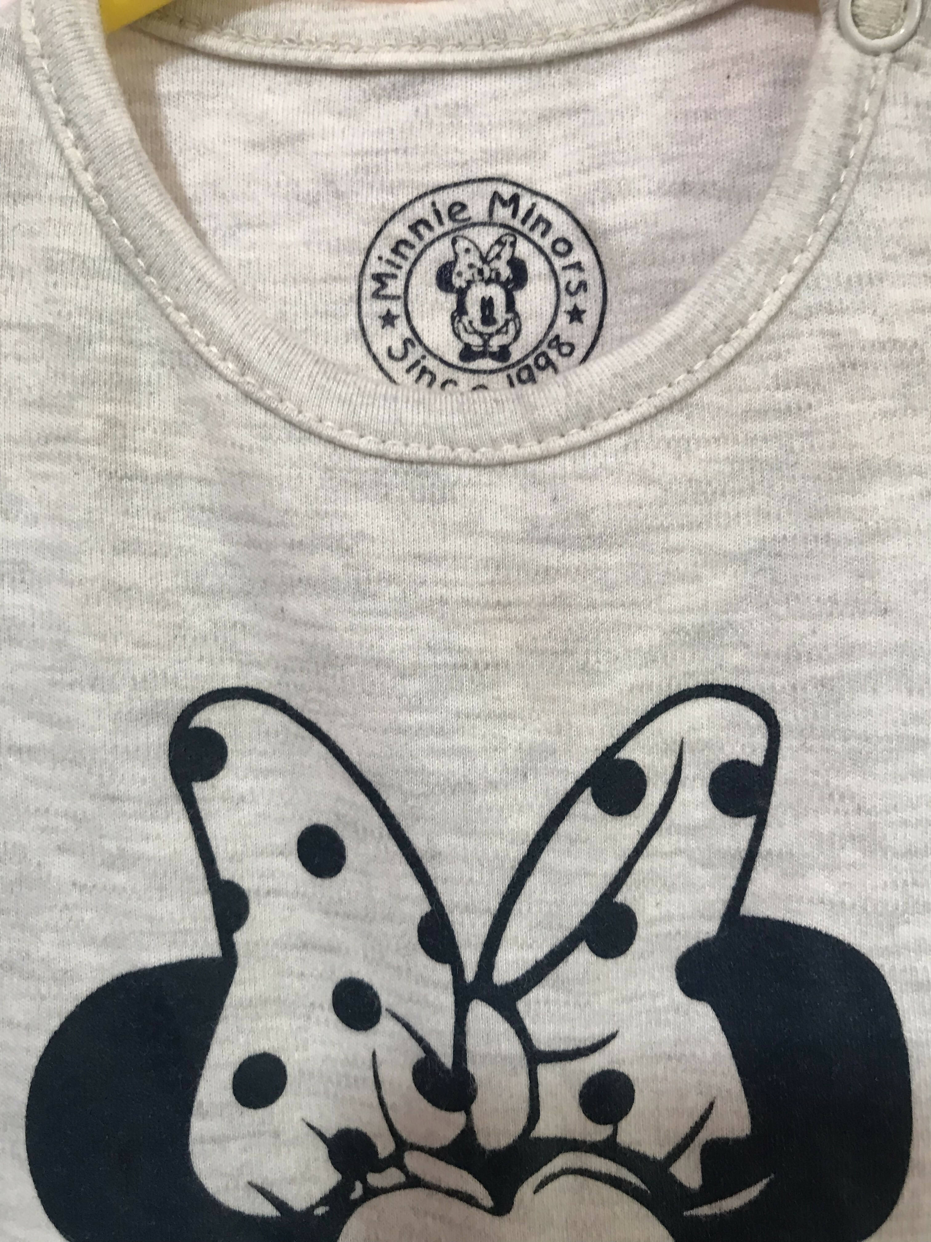 Minnie minors | Grey romper 0-3 months | Kids Bodysuits & Onesies | Brand New