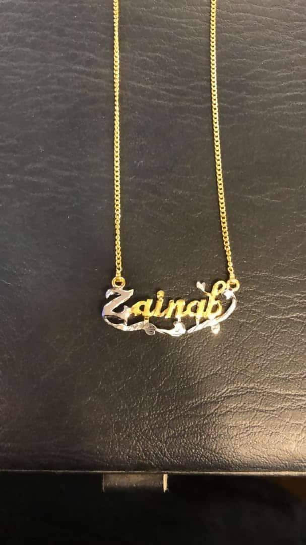 Name Pendant with Chain | Women Jewelry Necklace & Pendants | New