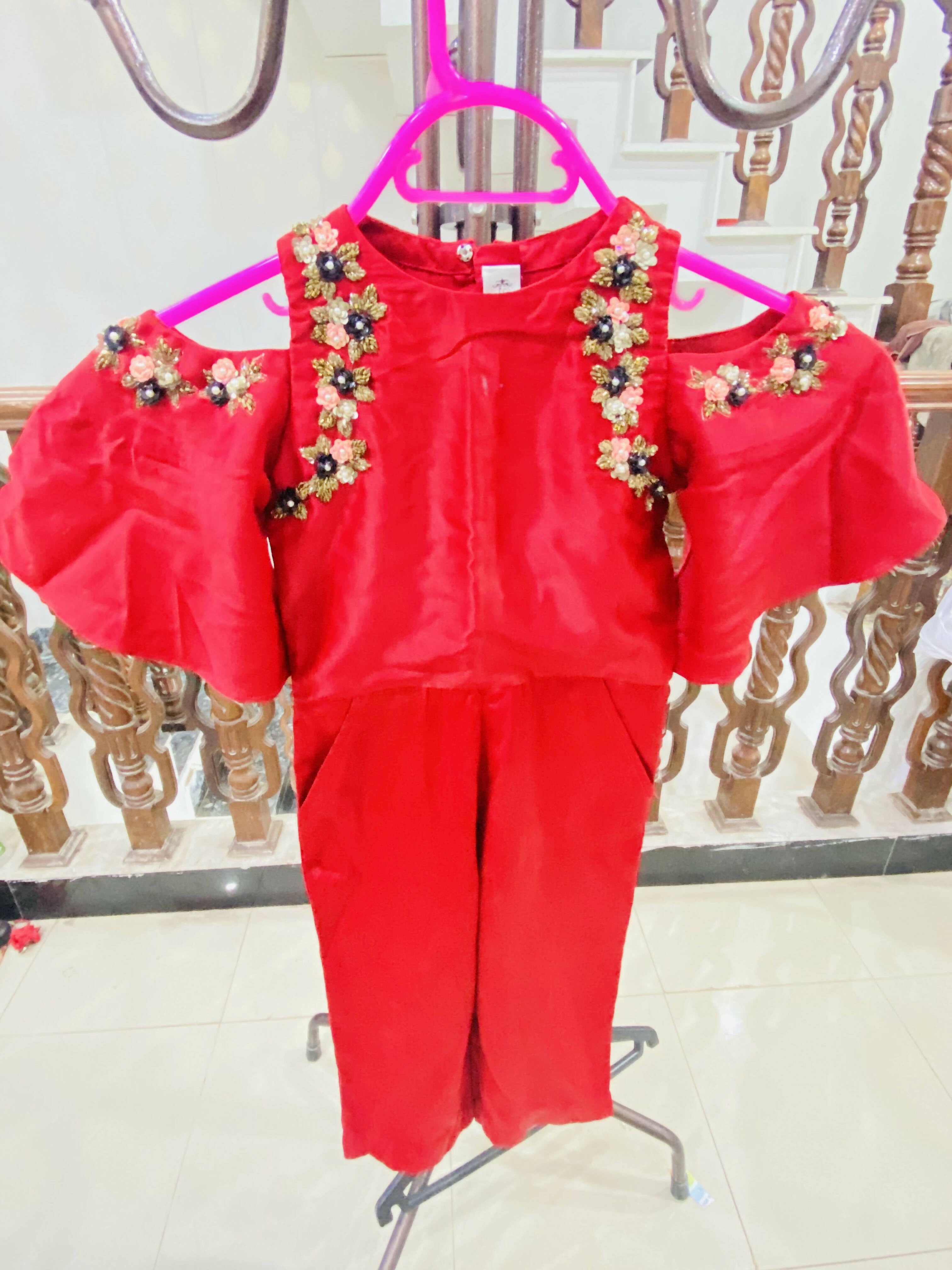 Minnie Minor | Red Dress ( Size: S ) | Girls Skirt & Dresses | Worn Once