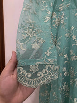 Turquoise Maxi | Women Frocks & Maxis | Small | Preloved