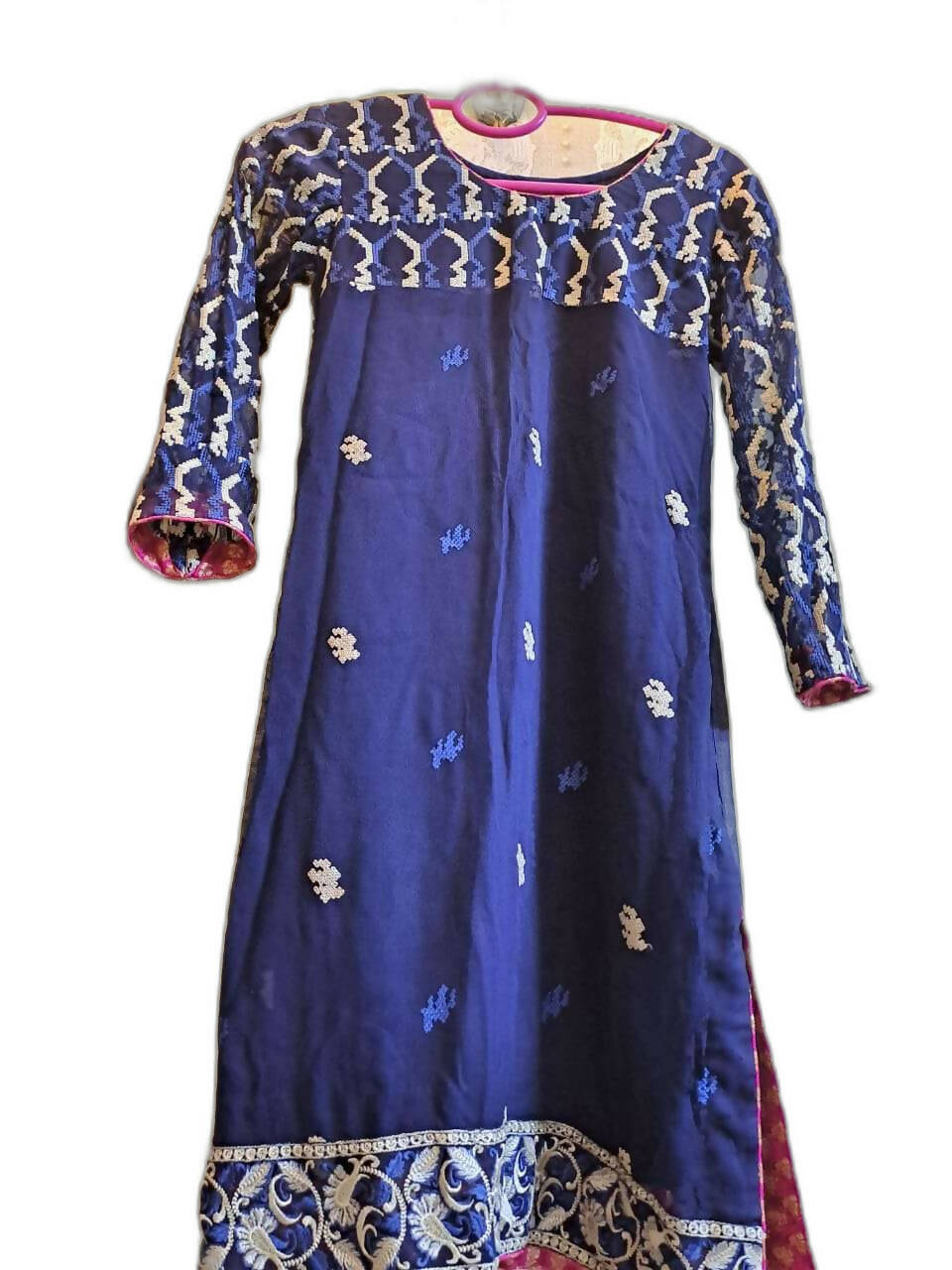 Embroidered Shirt with Trouser (Size: S ) | Women Formals | Worn Once