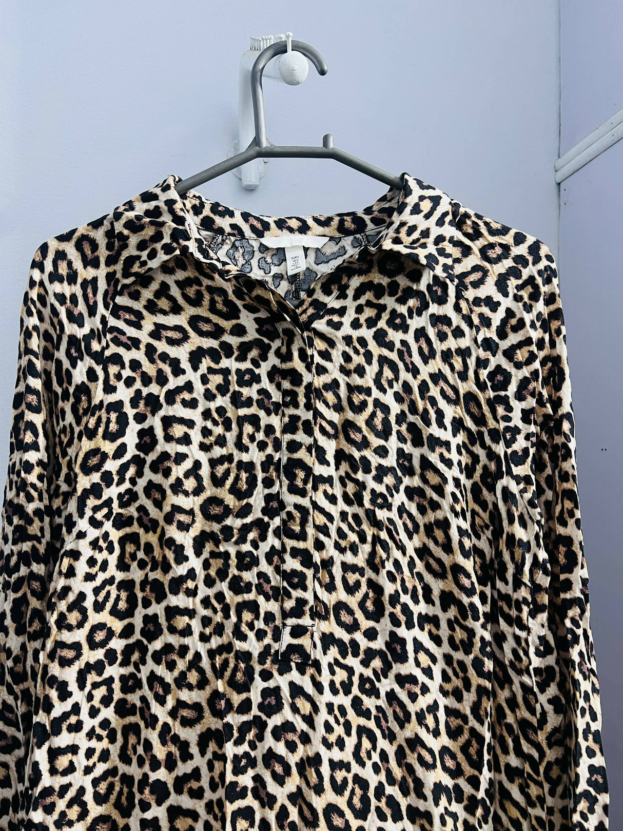 H & M | Animal Print Linen Dress | Women Frocks & Maxis | Small | New