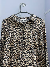 H & M | Animal Print Linen Dress | Women Frocks & Maxis | Small | New