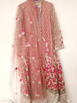 Fancy Tea Pink Frok | Women Locally Made Formals | Medium to Large | Worn Once
