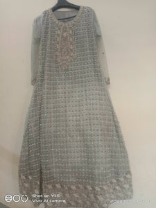 Grey Maxi | Women Frocks & Maxi | Worn Once