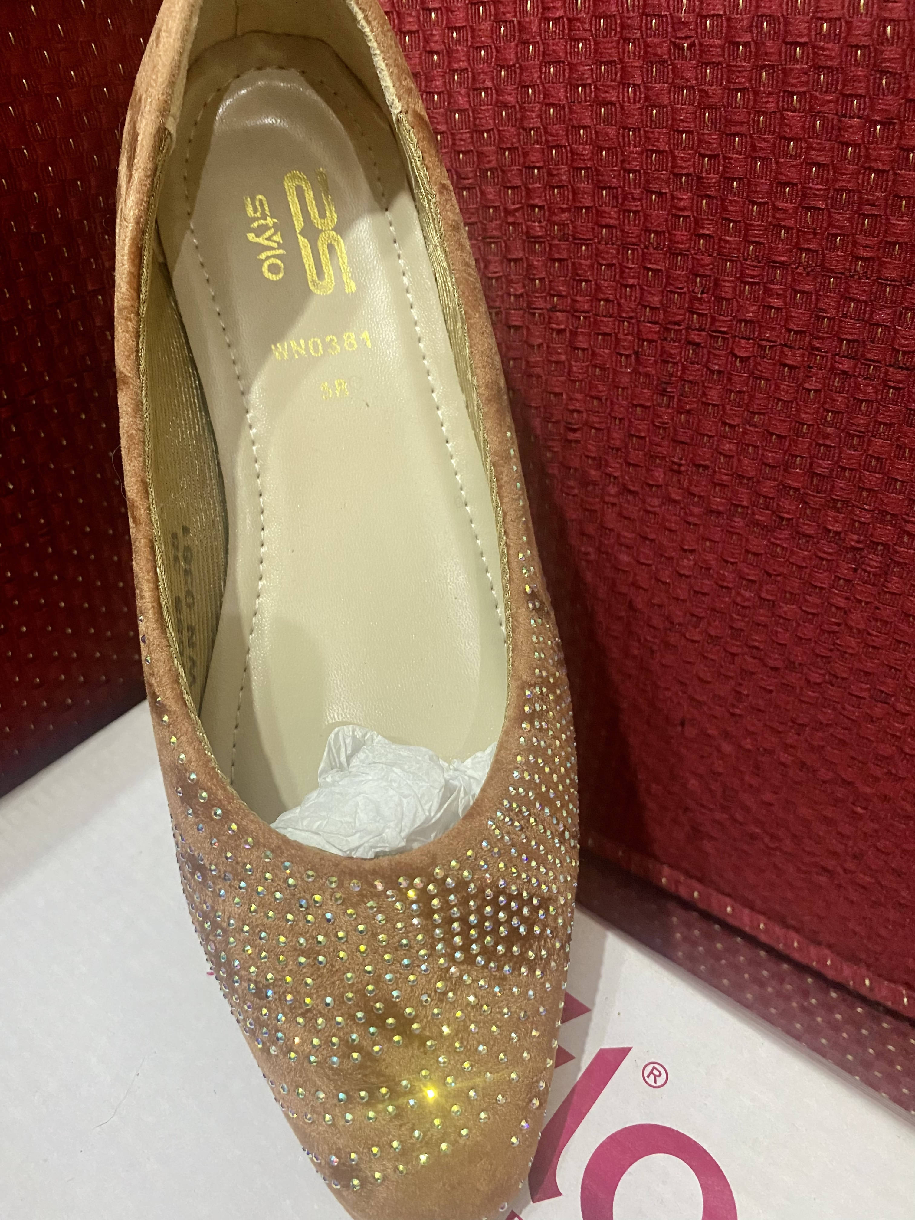 Stylo | Gold shoes | Women Shoes | Brand New