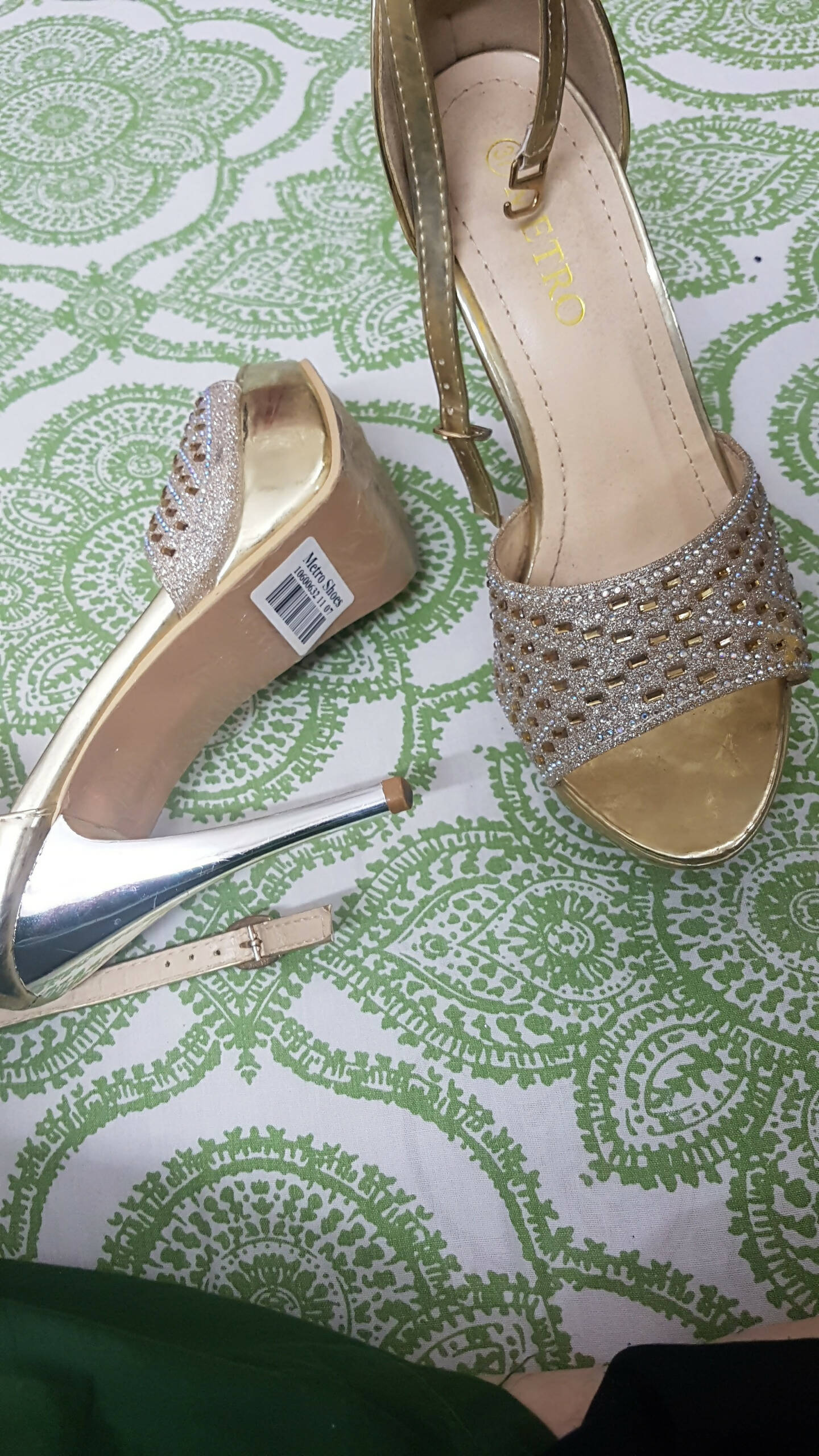 Metro | Women Heavy Heels | Women Shoes | Size: 37 | Brand New with Tags