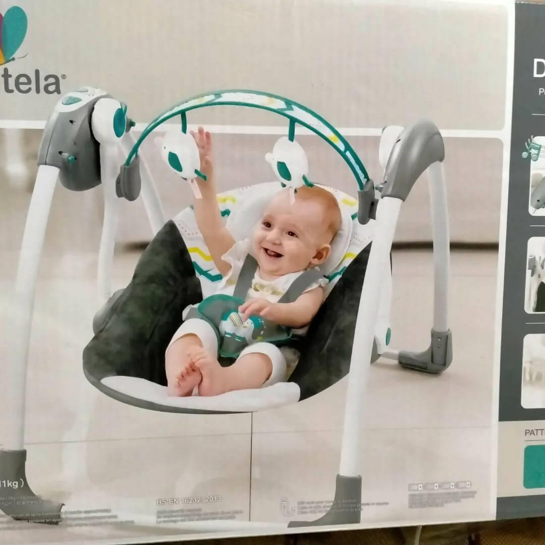 Mastela | Deluxe Portable Swing | Kids Toys & Baby Gear | New