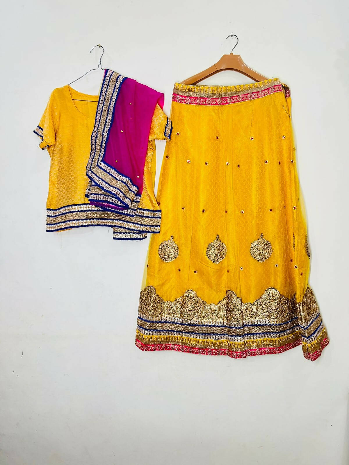 Yellow Lehnga | Women Locally Made Formals | Medium | Worn Once