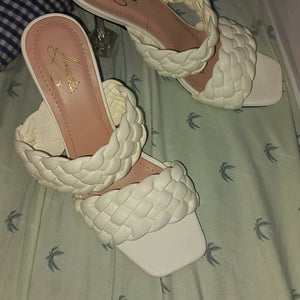 Beautiful White Heels | Women Shoes | Size: 39 | New