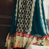 Stylish Chiffon Long Frock | Women Frocks & Maxis | Medium | Worn Once