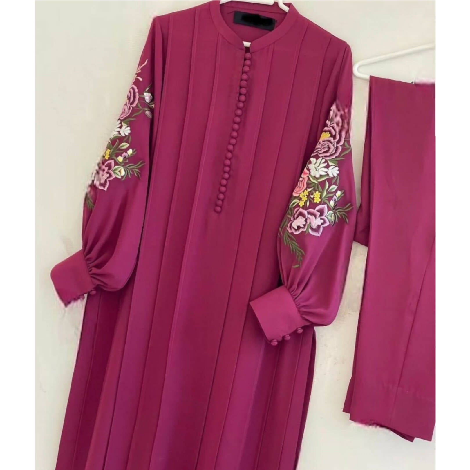 Embroided Georgette Suit | Women Locally Made Formals | Medium | New