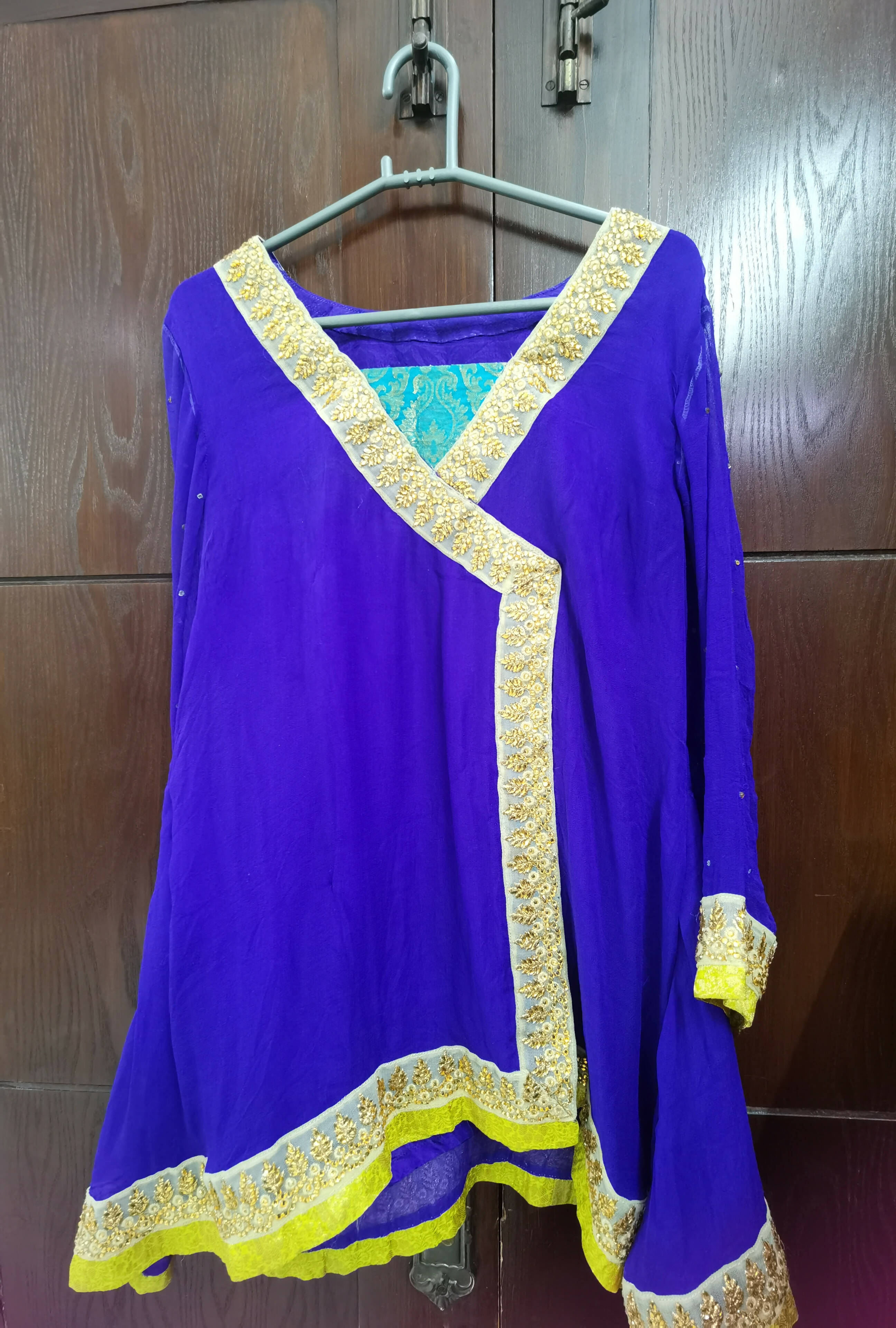 Fancy Gharara Suit | Women Locally Made Formals | Large | Preloved