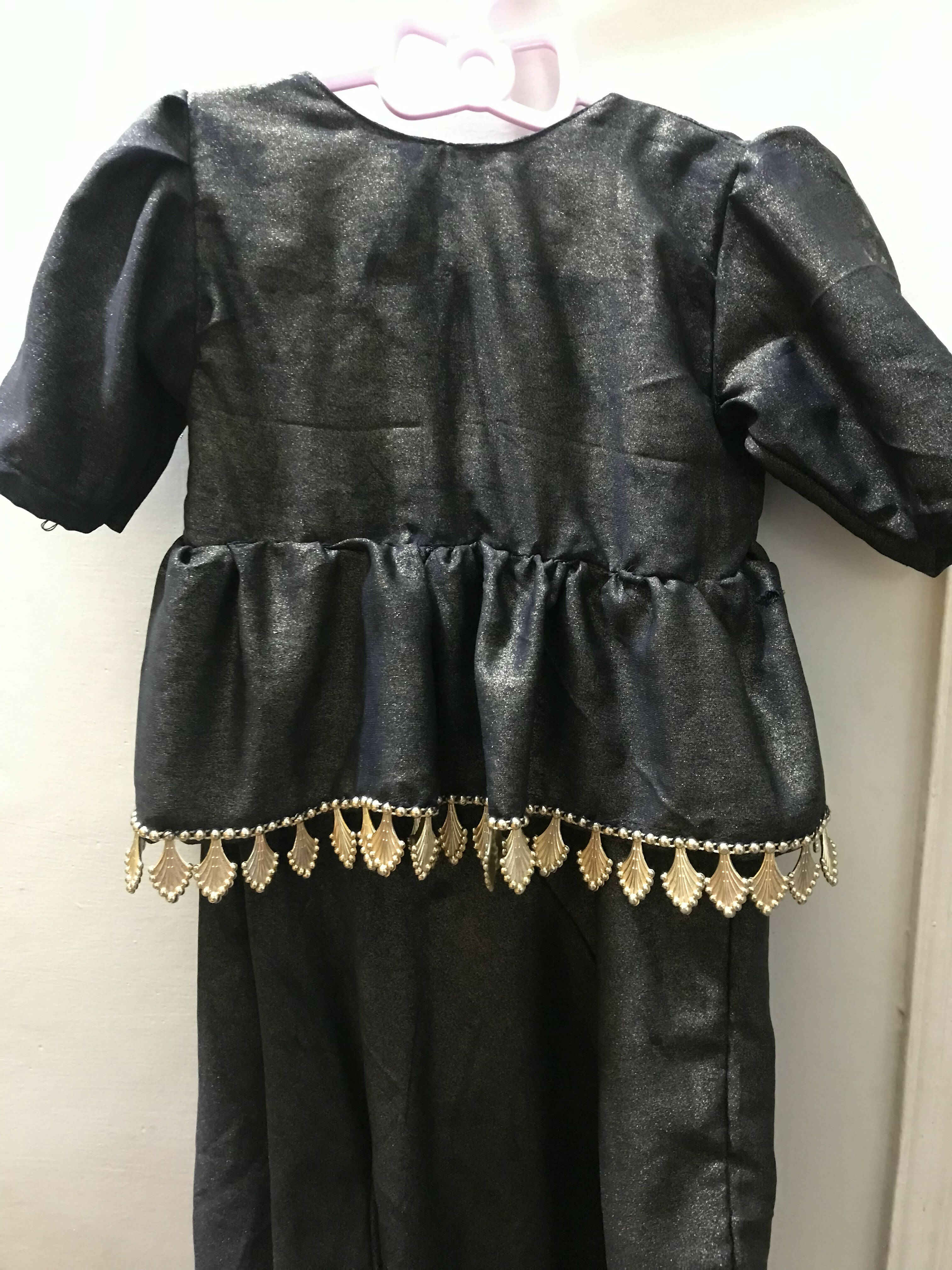 Black peplum Dhoti Jump Suit | Girls Skirts & Dresses | Worn Once