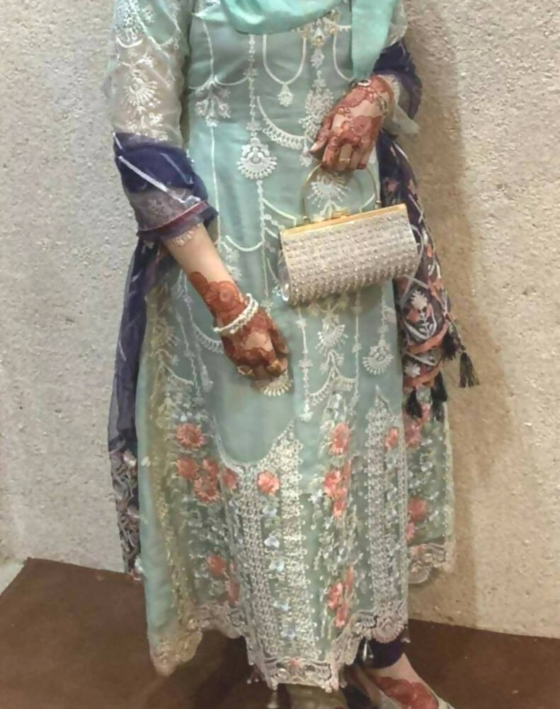 Maria B | Women Branded Formals | Women Frocks & Maxis | Medium | Worn Once