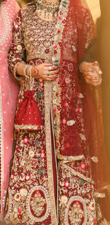 Fancy Fabulous Baraat Suit | Women Bridals | Small to Medium | Worn Once