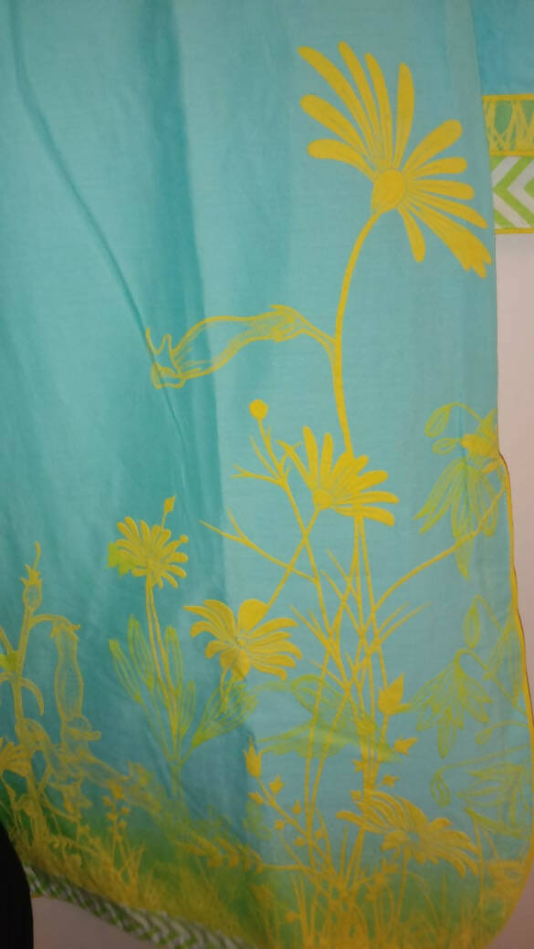 Junaid Jamshed | Blue Teens Kurti | Women Branded Kurta | XSmall | New