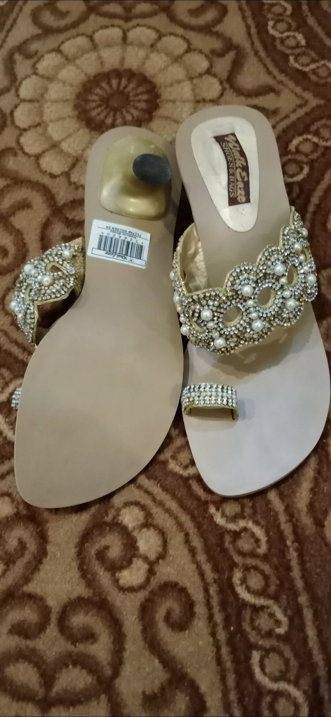 Walkeaze | Sandals With Pearls | Women Shoes | Size: 9 | New