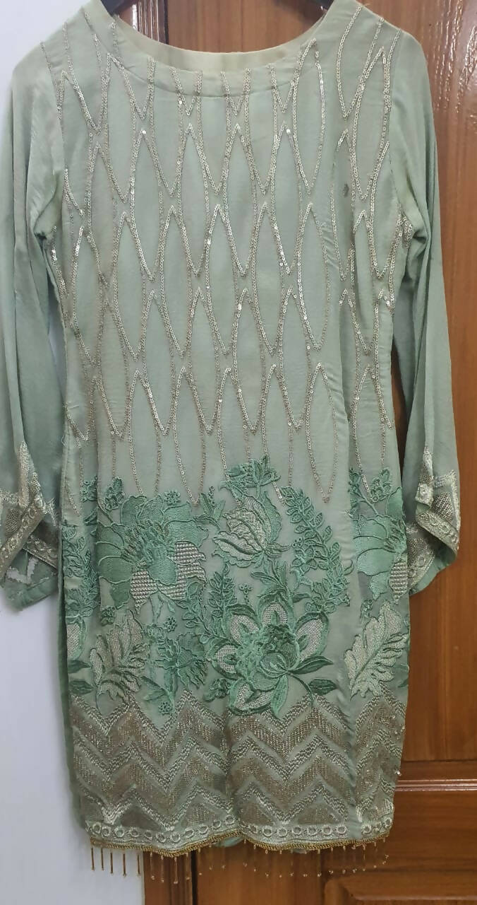 Beautiful Embroidered 3 Piece Dress | Women Locally Made Formals | Small | Worn Once