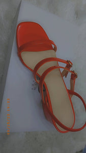 Unze London Red Heels (Size 39) | Women Shoes | Worn Once