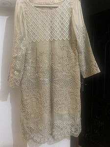 3 Piece Embroidered Dress (Size: S ) | Women Formals | Preloved
