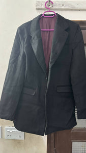 Black Men Coat | Men Jackets & Coats | Medium | Preloved