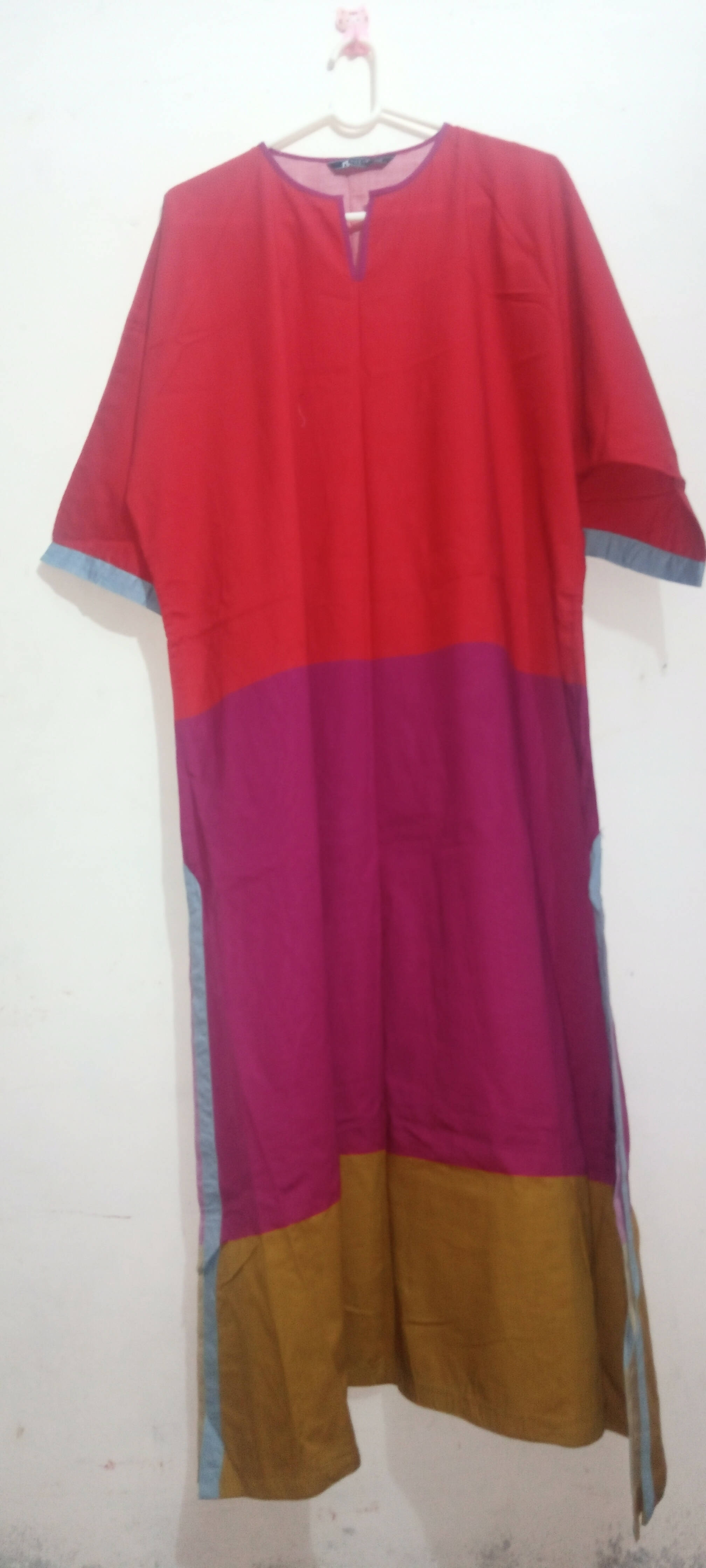 Nishat | Red Long shirt | Women Skirts & Dresses | Worn Once