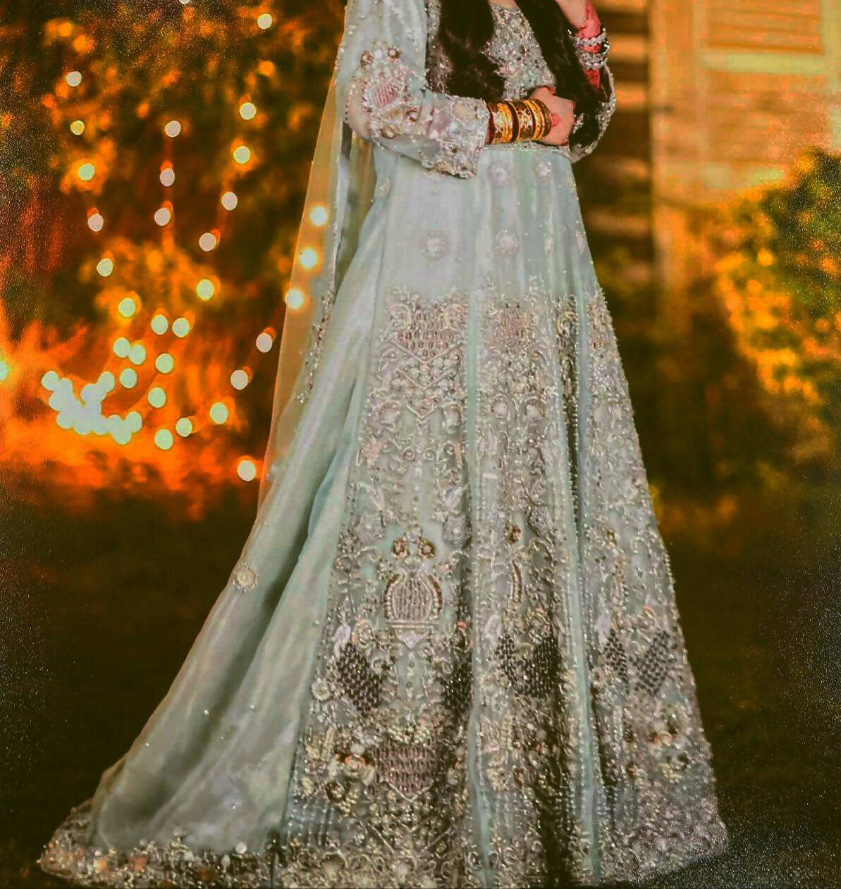 Beautiful Bridal Walima Suit | Women Bridals | Medium | Worn Once