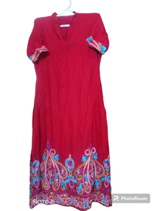 Khaadi | Embriodered lawn kurta.(Size:M) | Women Kurta | Worn Once.