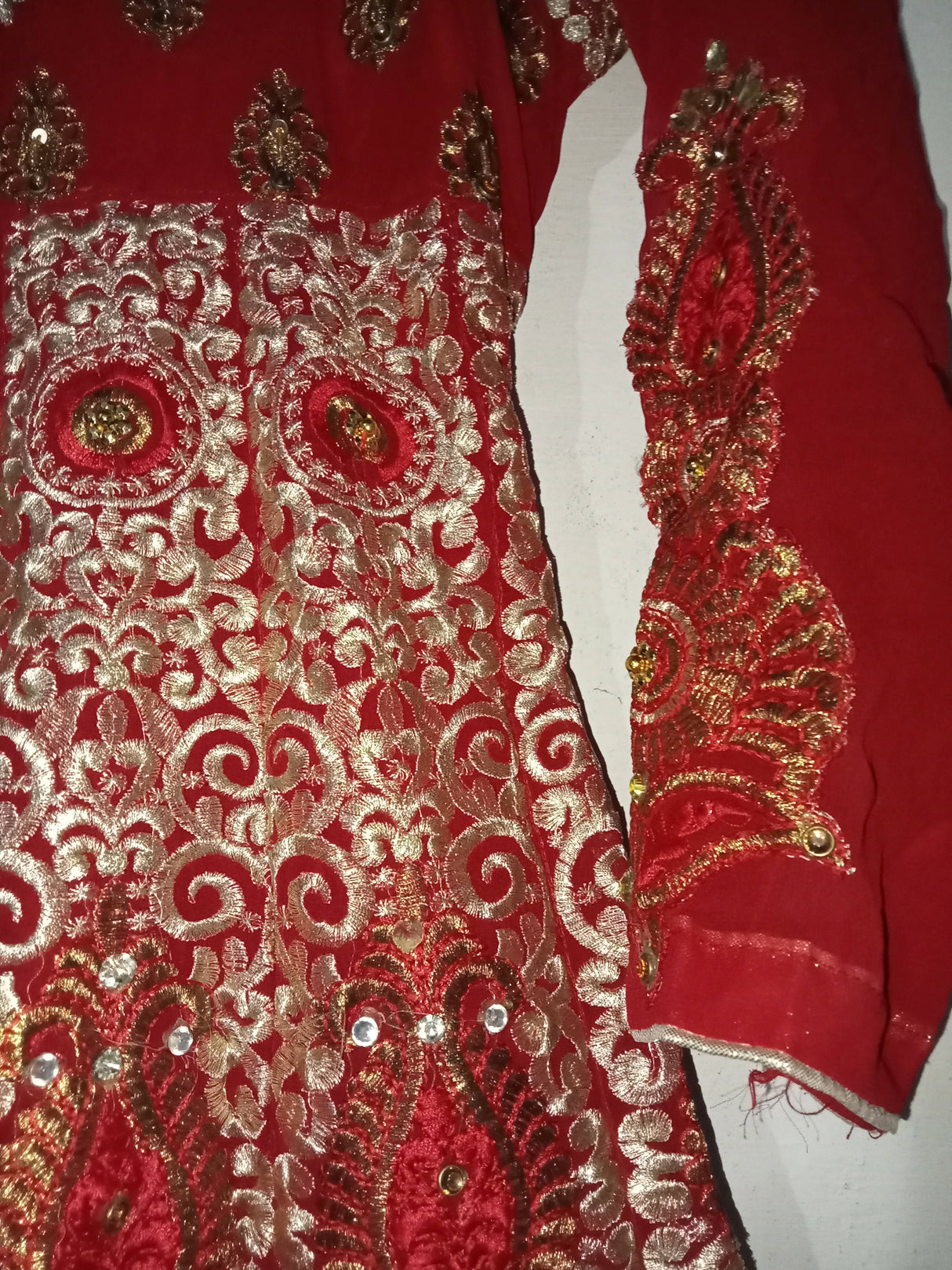 Long Fancy Frock & Capri Trouser | Women Frocks & Maxis | Medium | Worn Once