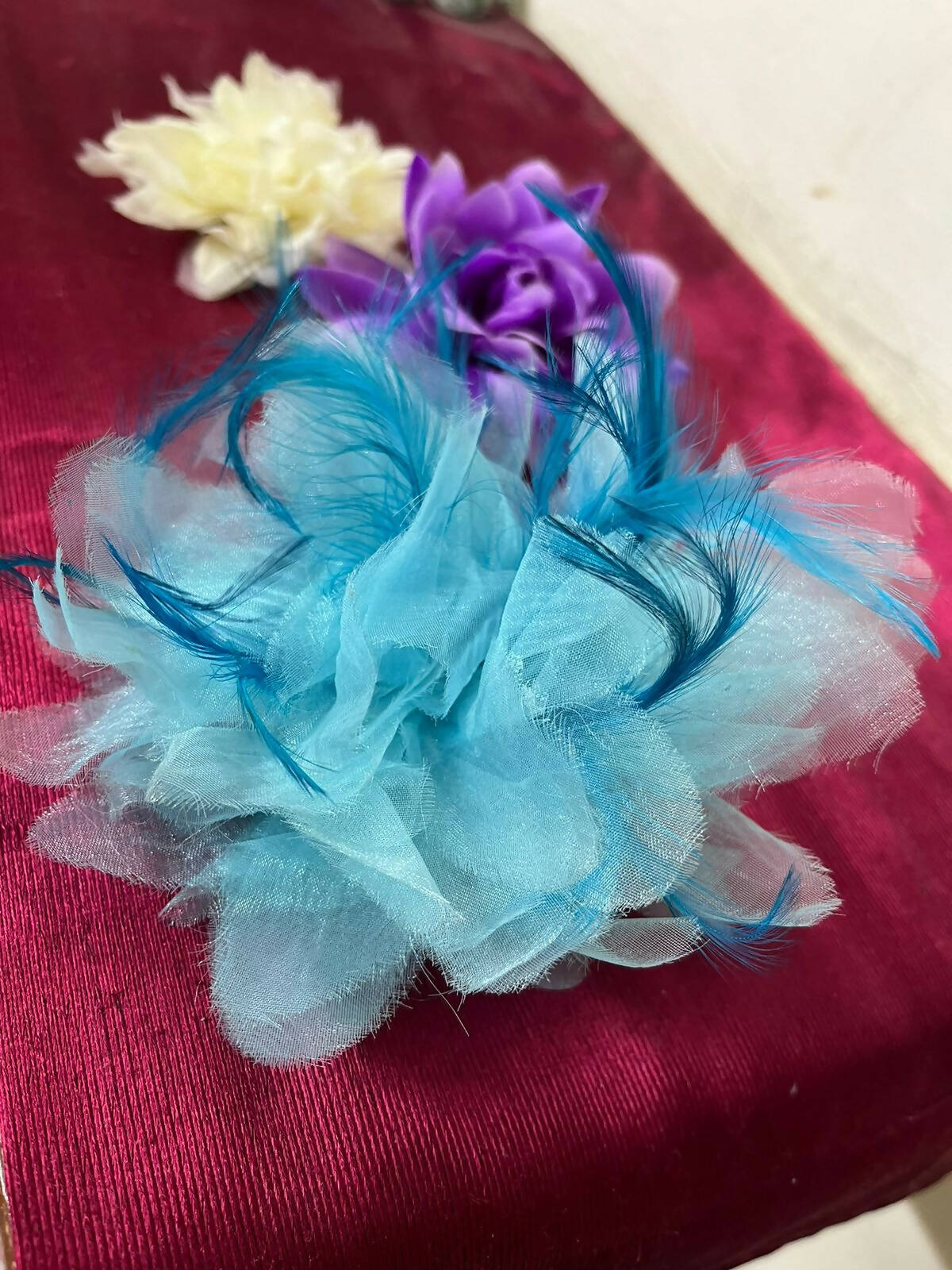 Fancy Flowers Hair Clips | Girls Hairbands & Hair Accessories | Worn Once