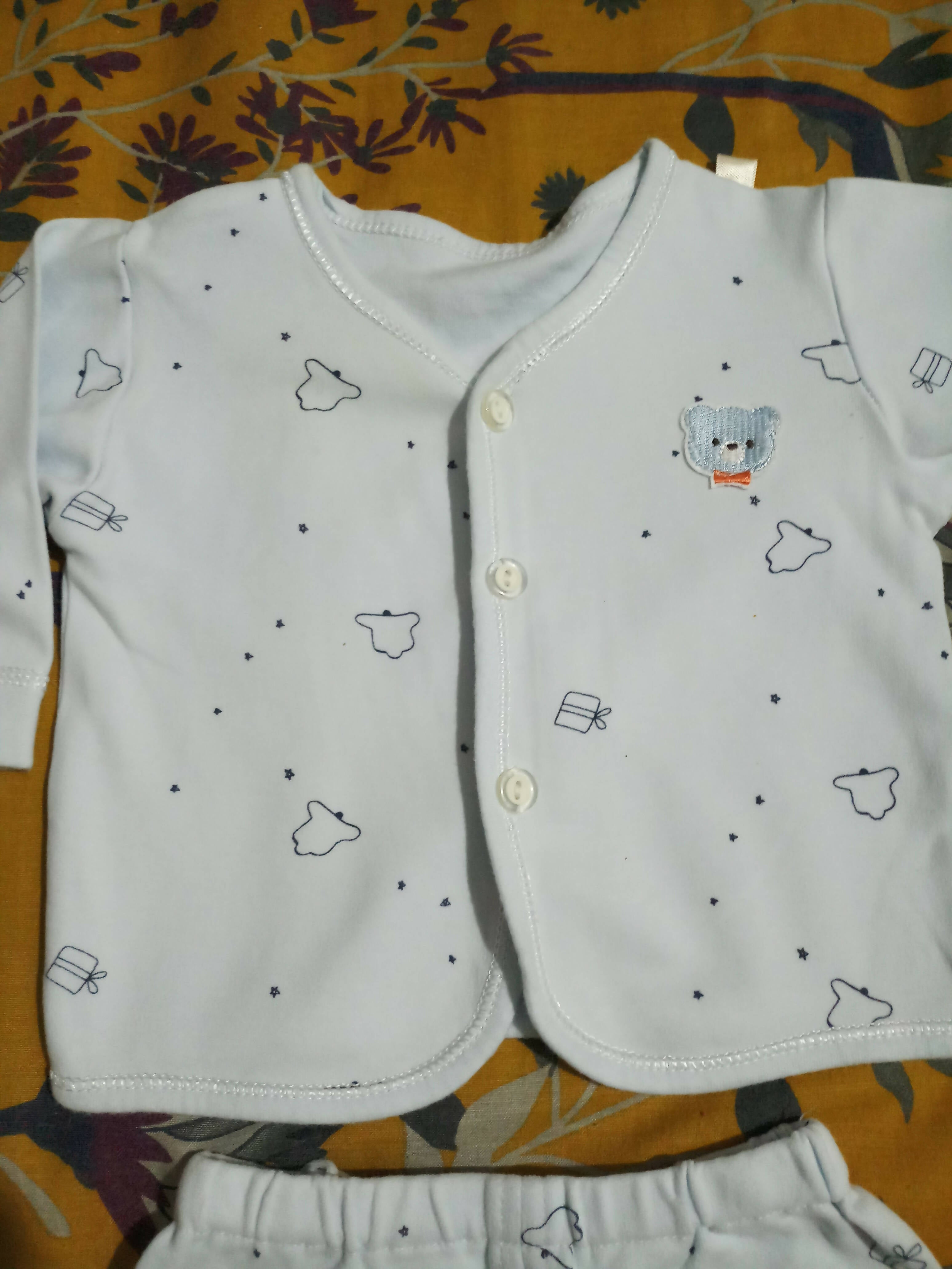 Baby Blue Suit | Kids Winter | Size:0-3 months | Worn Once