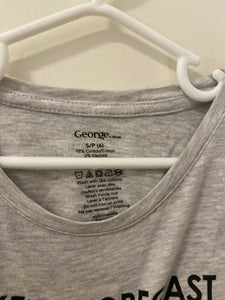 George | Grey Top S/P - Size 6yrs | Girl Tops & Shirts | Preloved