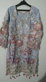 Heavy  Embroidered Suit | Women Locally Made Formals | Medium | Worn Once