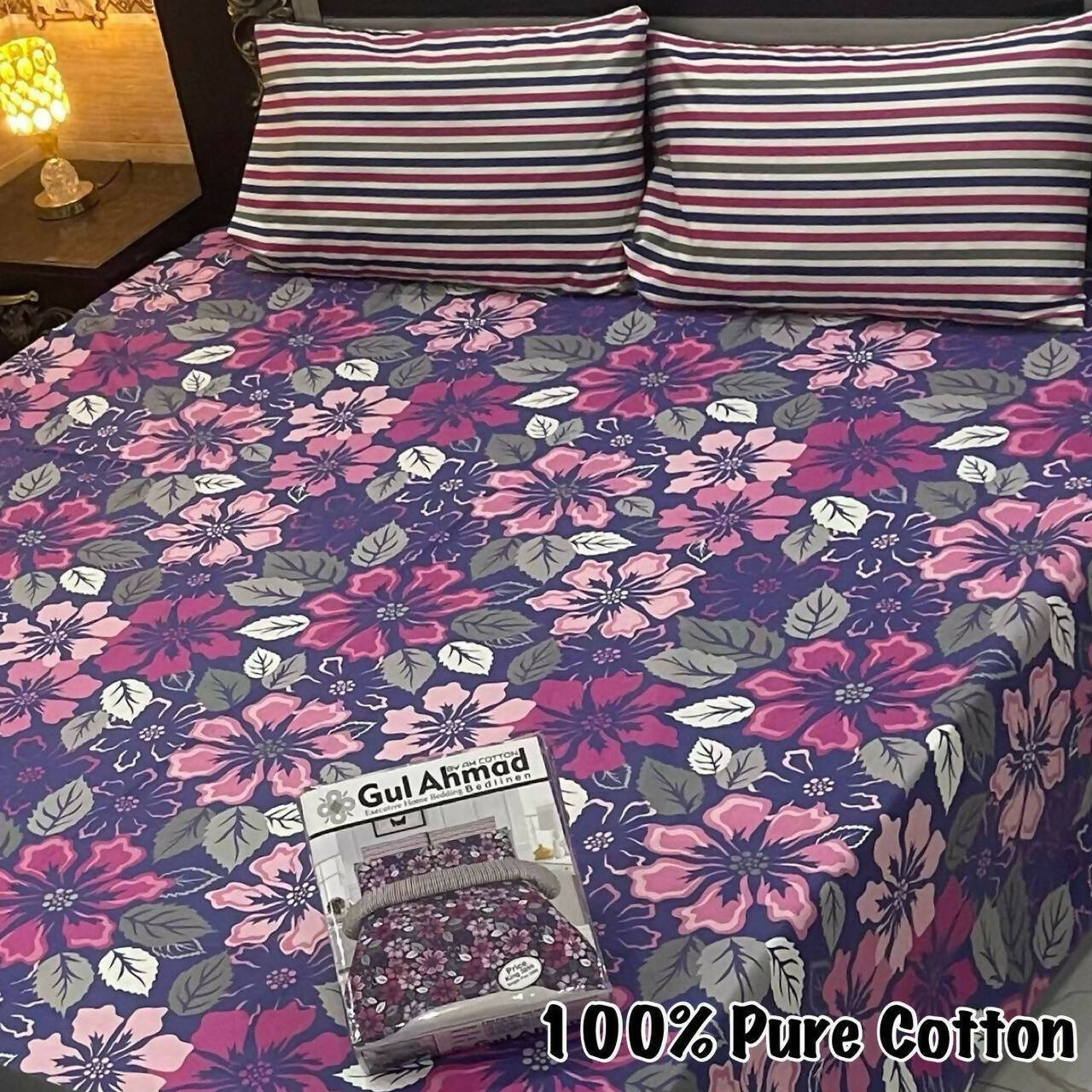 Pure Cotton Bed Sheet | Home and Decor | Brand New